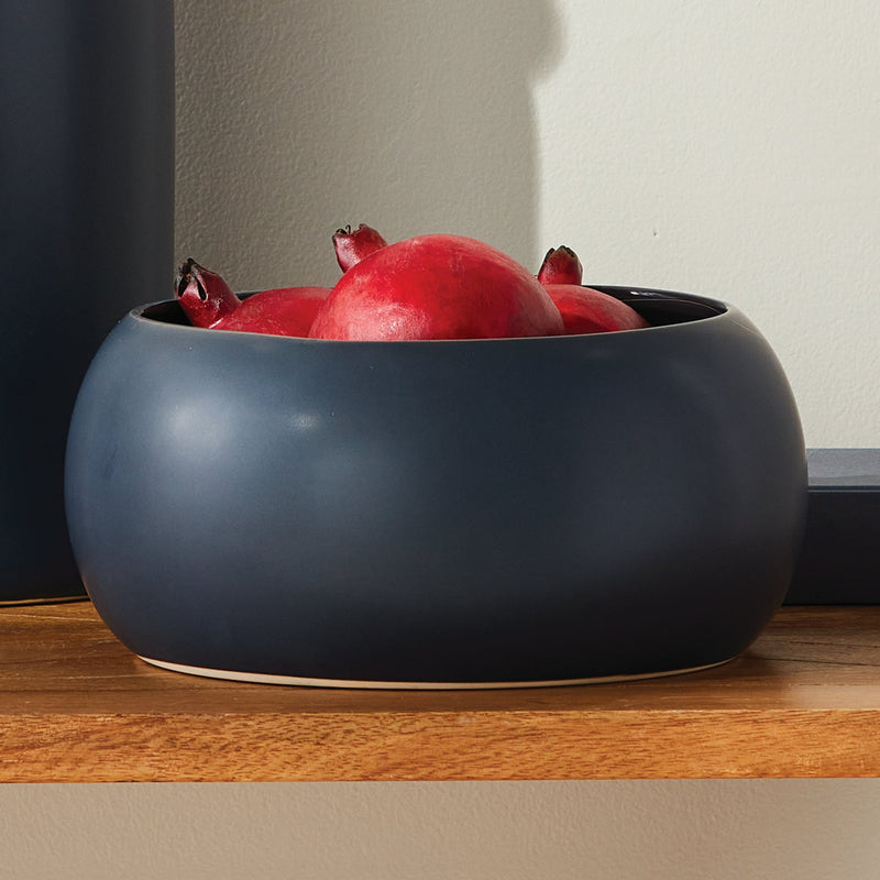Napa Mallie Ceramic Decorative Bowl - BlueJay Avenue
