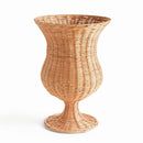 Napa Natural Chesapeake Rattan Footed Urn Planter Vase - BlueJay Avenue