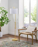 Naples Gold Floor Lamp - BlueJay Avenue