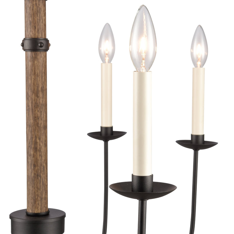 Neville Farmhouse Chandelier Light - BlueJay Avenue