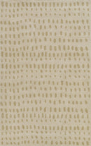 Novogratz by Momeni Delmar Boho Dots Beige Wool Area Rug - BlueJay Avenue
