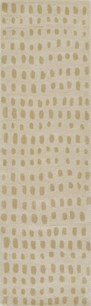 Novogratz by Momeni Delmar Boho Dots Beige Wool Area Rug - BlueJay Avenue