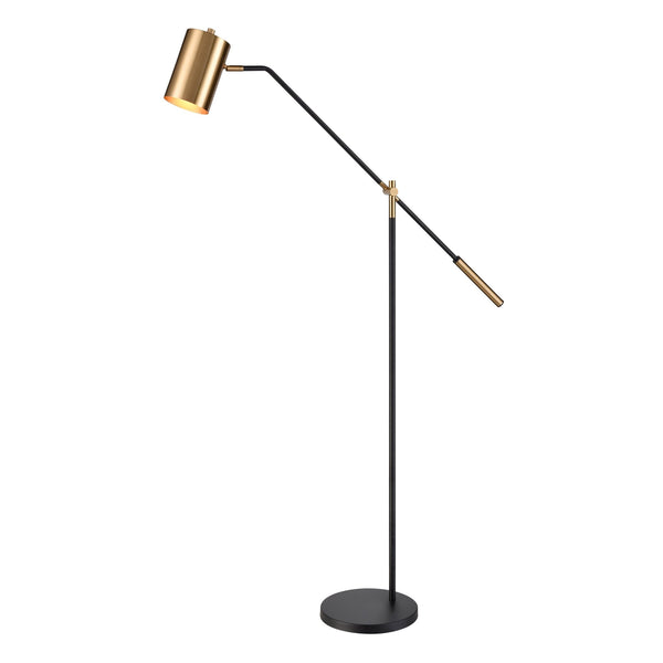 Oliver Avenue Black Task Floor Lamp - BlueJay Avenue