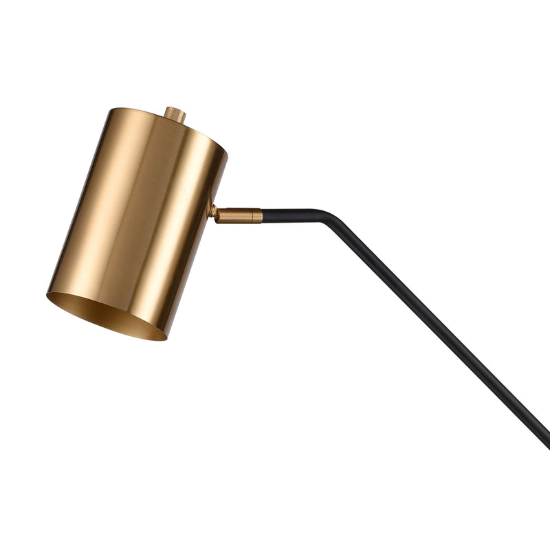 Oliver Avenue Black Task Floor Lamp - BlueJay Avenue