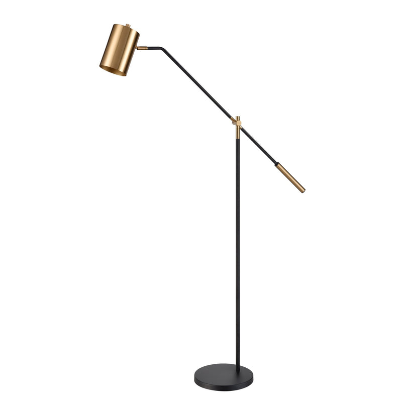 Oliver Avenue Black Task Floor Lamp - BlueJay Avenue