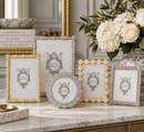 Olivia Riegel Asbury Luxury Crystal Picture Frame | Gold & Silver - BlueJay Avenue