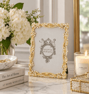 Olivia Riegel Audrey Gold Pearl & Crystal 5x7 Picture Frame - BlueJay Avenue
