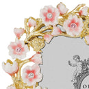 Olivia Riegel Bella Heart Gold Floral Crystal Picture Frame - BlueJay Avenue