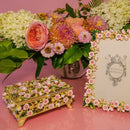 Olivia Riegel Bella Pink Floral Crystal Decorative Box - BlueJay Avenue