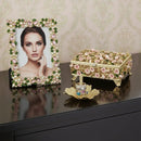 Olivia Riegel Bella Pink Floral Crystal Decorative Box - BlueJay Avenue