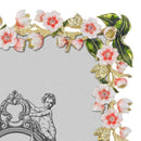 Olivia Riegel Bella Pink Floral Picture Frame with European Crystals, 4x6 & 5x7 - BlueJay Avenue