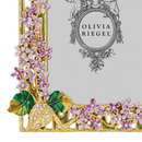 Olivia Riegel Corina Floral Gold Picture Frame, 4x6 & 5x7 - BlueJay Avenue