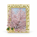 Olivia Riegel Corina Floral Gold Picture Frame, 4x6 & 5x7 - BlueJay Avenue