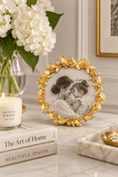 Olivia Riegel Cornelia Round Gold Picture Frame - BlueJay Avenue