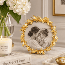 Olivia Riegel Cornelia Round Gold Picture Frame - BlueJay Avenue