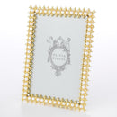 Olivia Riegel Crystal & Pearl Picture Frame | Luxury Gold 5x7 Photo Frame - BlueJay Avenue