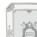 Olivia Riegel Deco Mirror Crystal Picture Frame, Silver, 5x7 & 8x10 - BlueJay Avenue