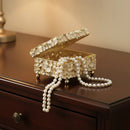 Olivia Riegel Dogwood Gold & Ivory Crystal Decorative Box - BlueJay Avenue