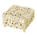 Olivia Riegel Dogwood Gold & Ivory Crystal Decorative Box - BlueJay Avenue