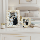 Olivia Riegel Dogwood Heart Gold Crystal Picture Frame - BlueJay Avenue