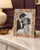 Olivia Riegel Dominique Multicolor Crystal Picture Frame, 5x7 - BlueJay Avenue