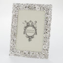 Olivia Riegel Everleigh Crystal Floral Picture Frame – Gold or Silver - BlueJay Avenue