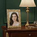 Olivia Riegel Everleigh Crystal Floral Picture Frame – Gold or Silver - BlueJay Avenue