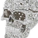 Olivia Riegel Everleigh Silver Crystal Skull Keepsake Box - BlueJay Avenue