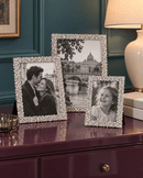 Olivia Riegel Evie Silver Crystal Picture Frame - BlueJay Avenue