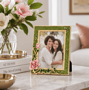 Olivia Riegel Gloria Magnolia Crystal Picture Frame, 4x6 & 5x7 - BlueJay Avenue