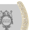 Olivia Riegel Horseshoe Crystal Picture Frame, Gold , Silver & Blue - BlueJay Avenue