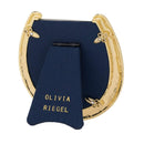 Olivia Riegel Horseshoe Crystal Picture Frame, Gold , Silver & Blue - BlueJay Avenue