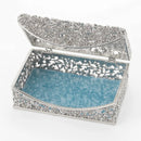 Olivia Riegel Isadora Crystal Decorative Box – Gold or Silver - BlueJay Avenue