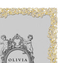 Olivia Riegel Lottie Gold Crystal Picture Frame, 5x7 - BlueJay Avenue