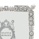 Olivia Riegel Madison Silver Crystal & Pearl Picture Frame, 3.5x3.5 - BlueJay Avenue