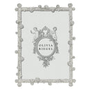 Olivia Riegel Pavé Odyssey Silver Crystal Picture Frame - BlueJay Avenue
