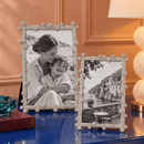 Olivia Riegel Pavé Odyssey Silver Crystal Picture Frame - BlueJay Avenue