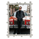 Olivia Riegel Pavé Odyssey Silver Crystal Picture Frame - BlueJay Avenue