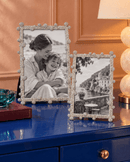 Olivia Riegel Pavé Odyssey Silver Crystal Picture Frame - BlueJay Avenue