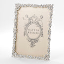 Olivia Riegel Princess Silver Crystal Picture Frame - BlueJay Avenue