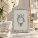 Olivia Riegel Princess Silver Crystal Picture Frame - BlueJay Avenue