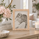 Olivia Riegel Priscilla Pink Crystal Picture Frame 5x7 - BlueJay Avenue