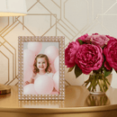 Olivia Riegel Priscilla Pink Crystal Picture Frame 5x7 - BlueJay Avenue