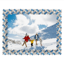 Olivia Riegel Sapphire Hamilton Crystal Picture Frame - BlueJay Avenue