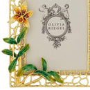 Olivia Riegel Splendora Orchid Gold Picture Frame - BlueJay Avenue