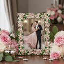 Olivia Riegel Valencia Royale Crystal 5x7 Gold Picture Frame - BlueJay Avenue