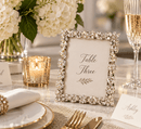 Olivia Riegel Victoria Crystal Picture Frame 2.5" x 3.5" Place Card Holder - BlueJay Avenue