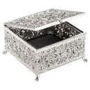 Olivia Riegel Windsor Large Silver Crystal Decorative Box - BlueJay Avenue
