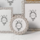 Olivia Riegel Windsor Round Silver Picture Frame, 4" - BlueJay Avenue