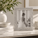 Olivia Riegel Windsor Silver Crystal Picture Frame - BlueJay Avenue